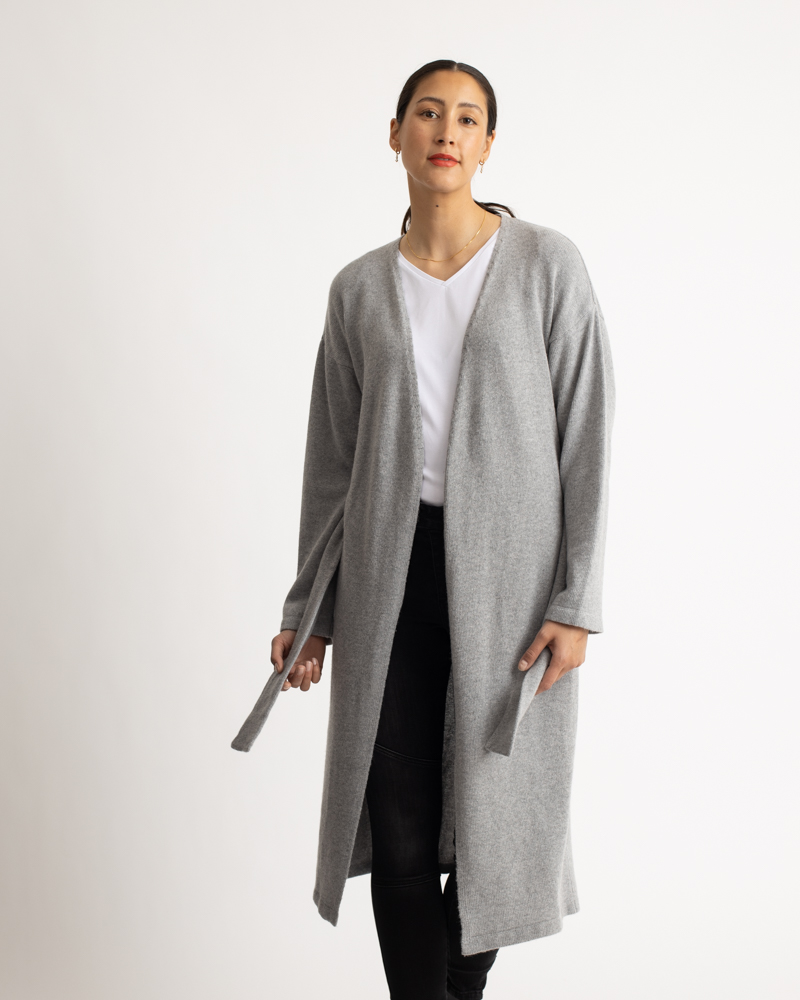 STRICKMANTEL MIT CASHMERE STRICKMANTEL MIT CASHMERE