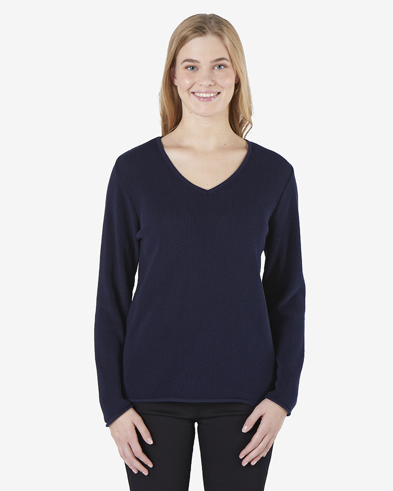 Pulli_marine_421165_Fancy_411150_vorn BASIC-PULLI IN 4 FARBEN