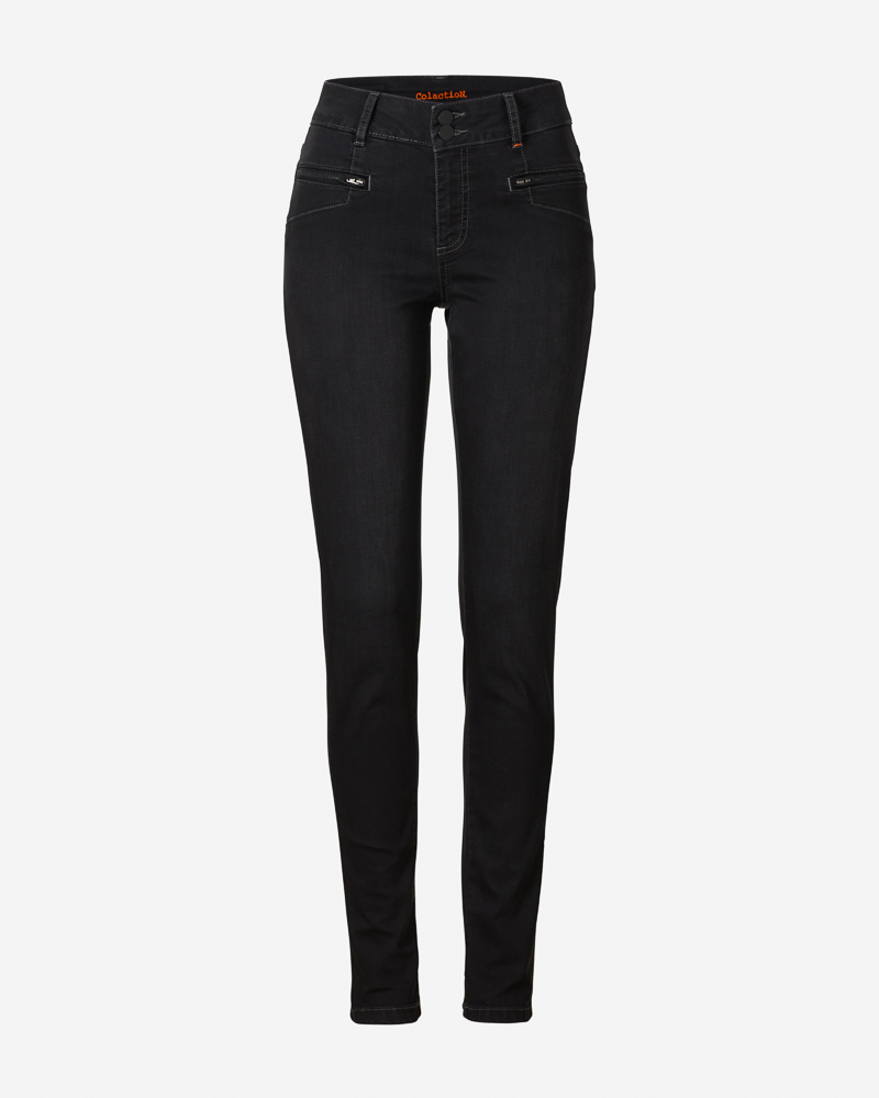 Jeans_black-used_412028_Else SCHMALE STRETCHJEANS L