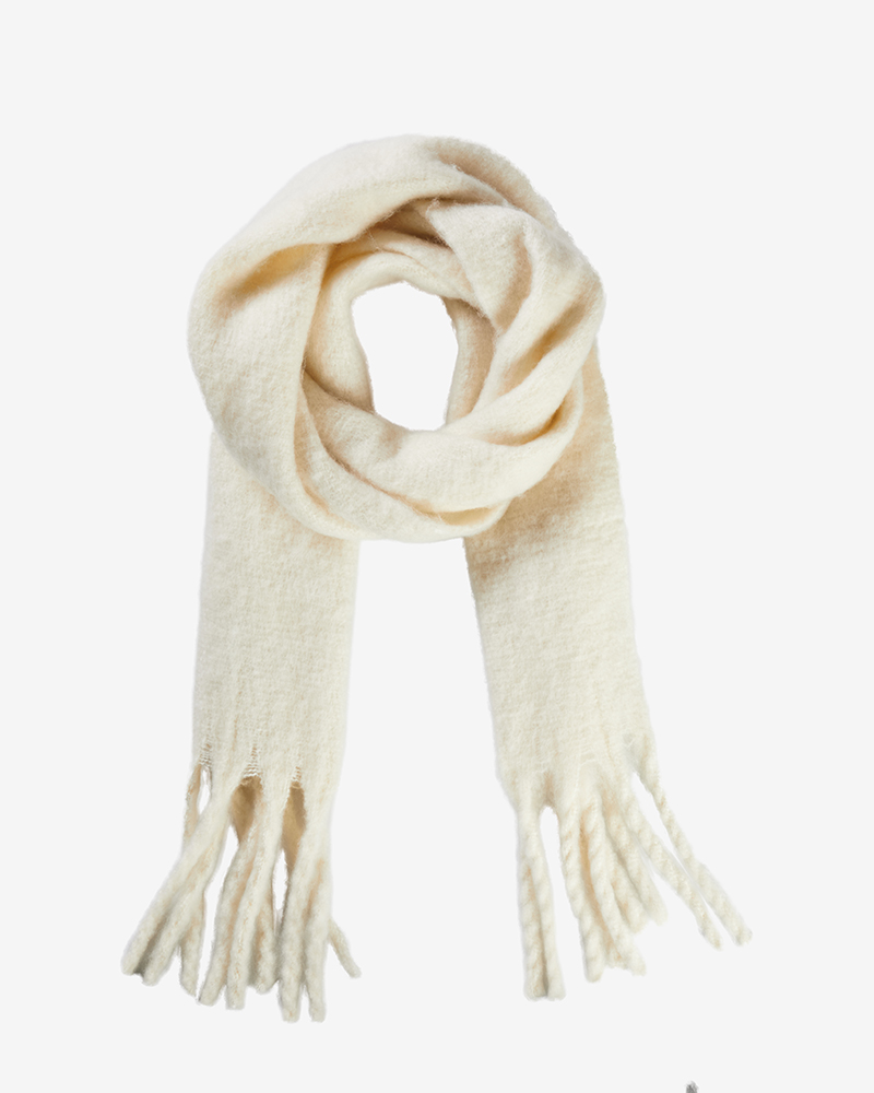 Schal_creme_421114 KUSCHELWEICHER SCHAL