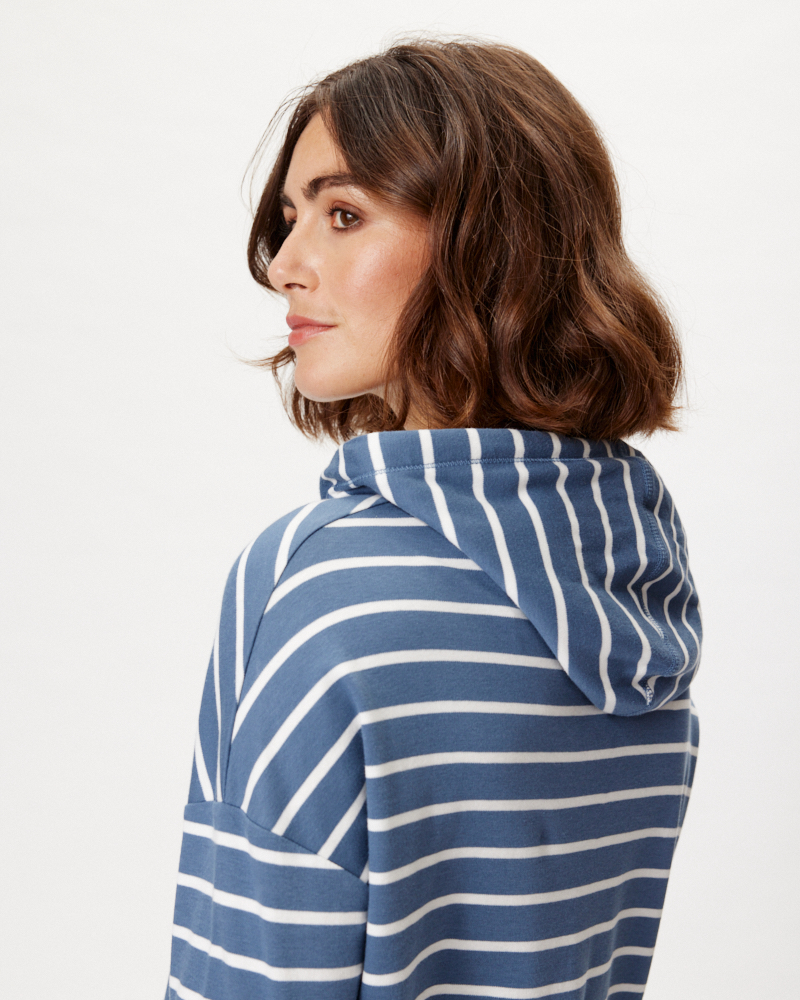 RINGEL-HOODIE AUS BAUMWOLLE