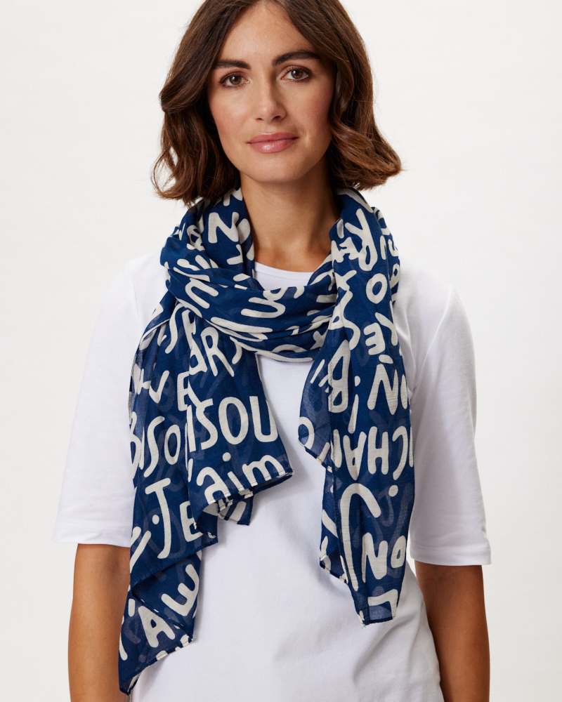 BUCHSTABEN-SCHAL VON CODELLO