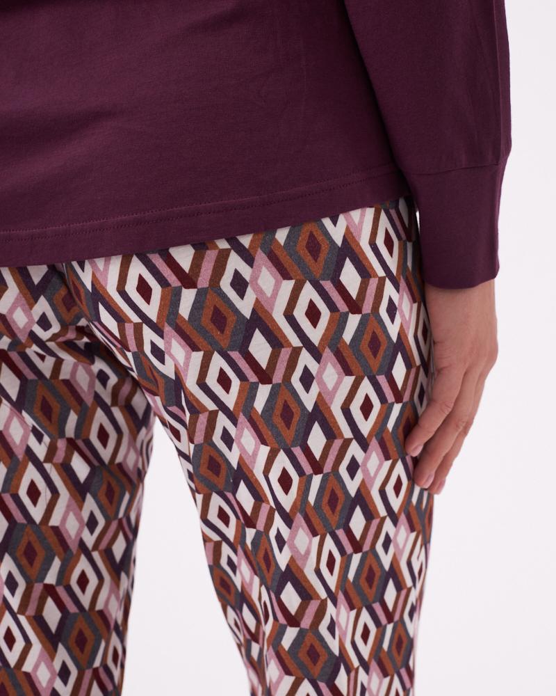 PYJAMA MIT BOOTCUT-HOSE N PYJAMA MIT BOOTCUT-HOSE N