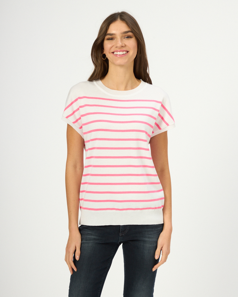 SOMMERLICHES FEINSTRICK-SHIRT