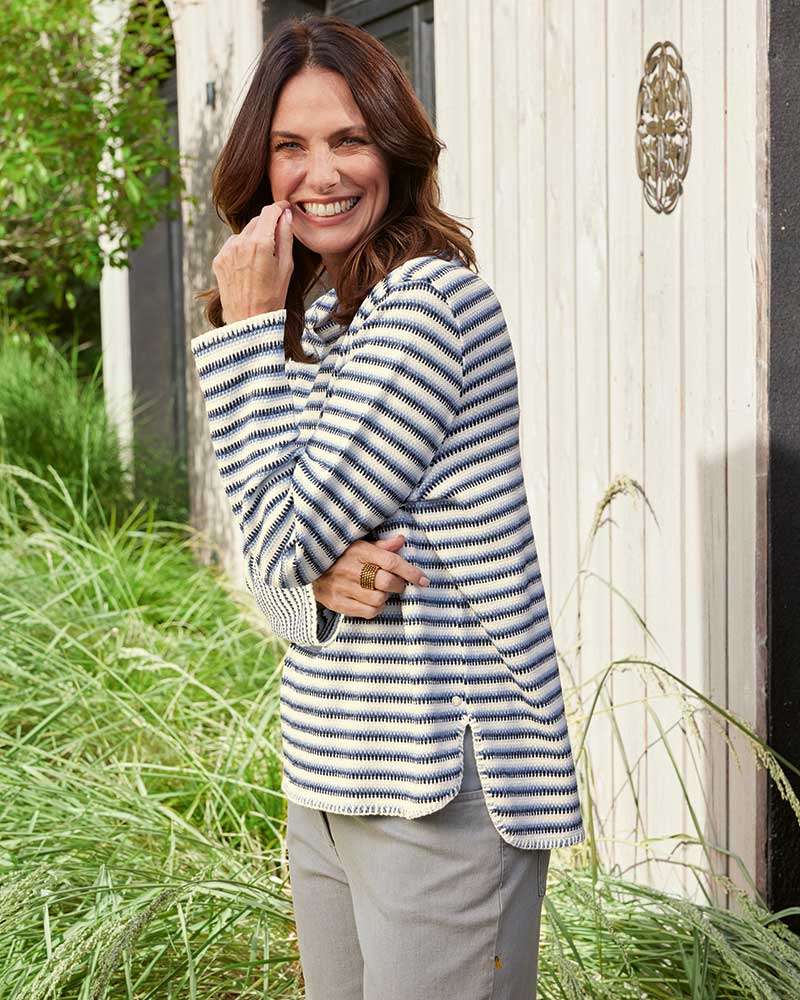 LOCKERER STREIFENPULLI VON SER