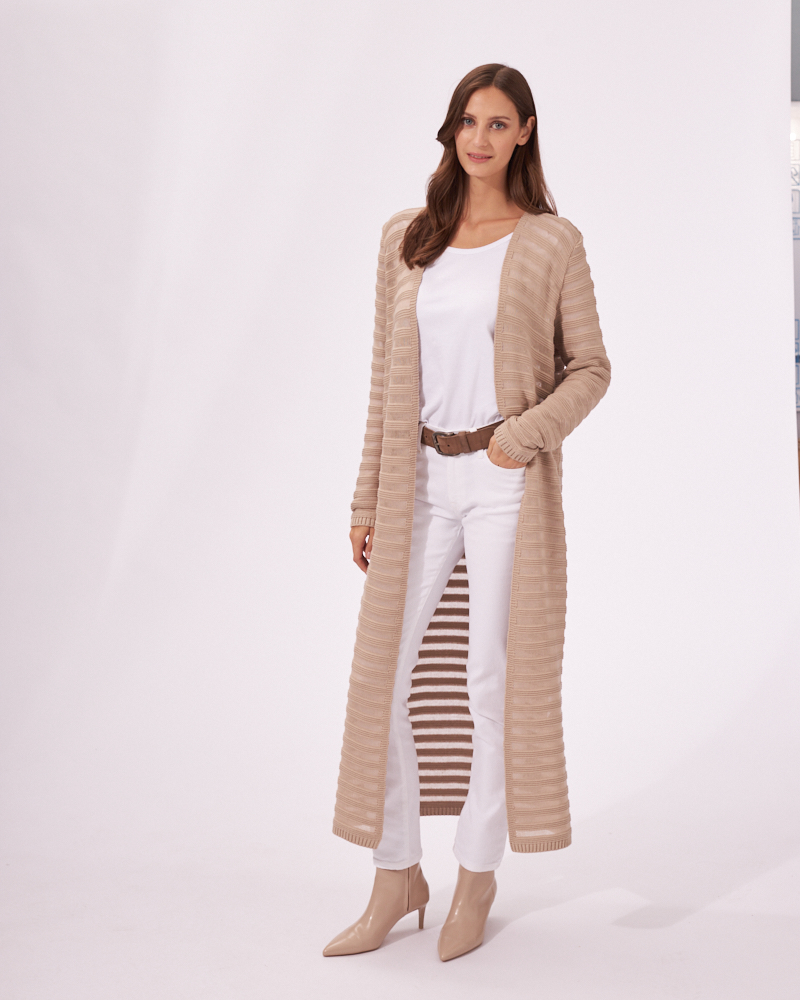 LANGER STRICKMANTEL LANGER STRICKMANTEL