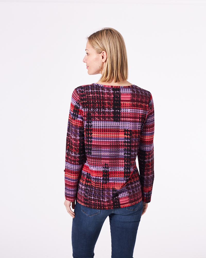 FARBENFROHES LANGARM-BLUSENSHIRT FARBENFROHES LANGARM-BLUSENSHIRT