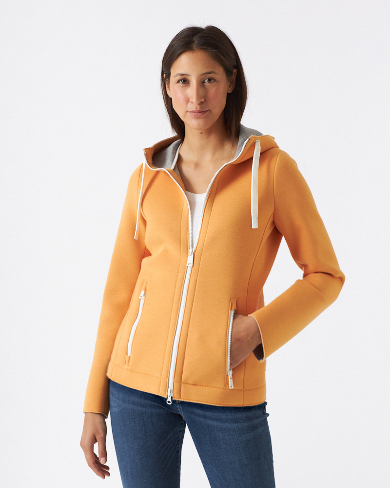 JACKE IN DOUBLEFACE-QUALITÄT JACKE IN DOUBLEFACE-QUALITÄT