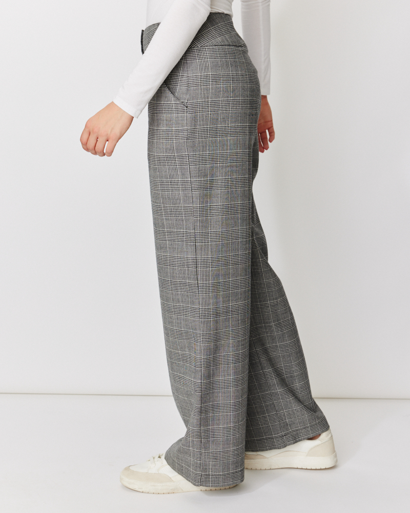 Weite Pepitakaro-Hose N von BLOOMERS