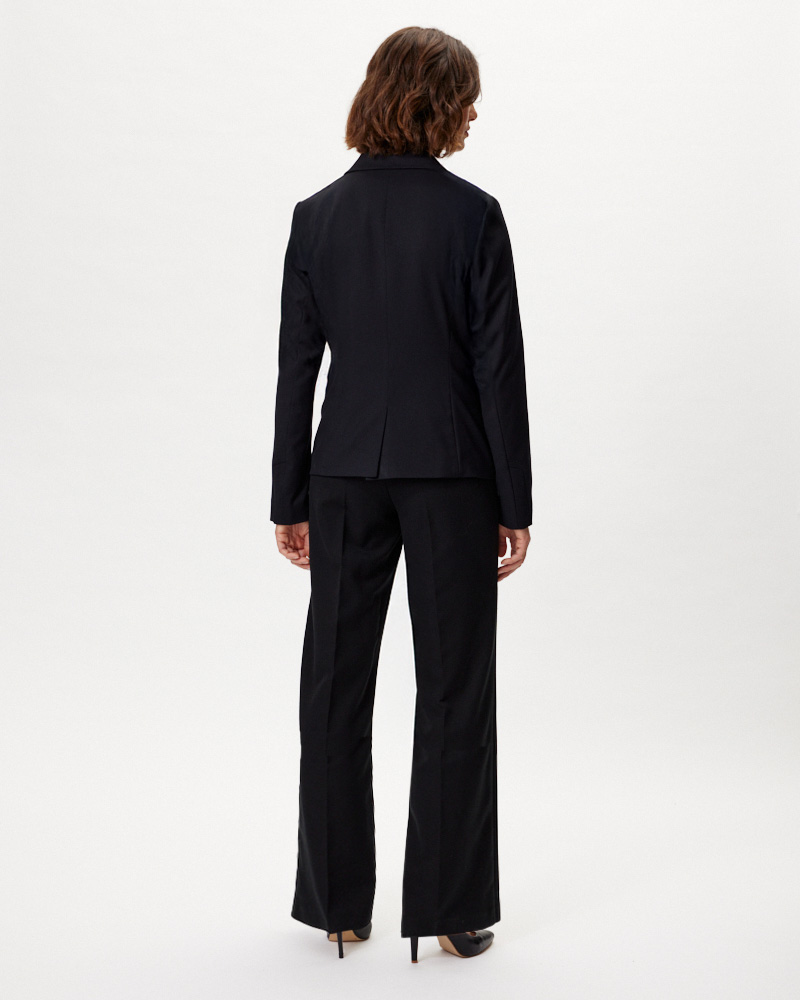 KNITTERARME ANZUGHOSE N