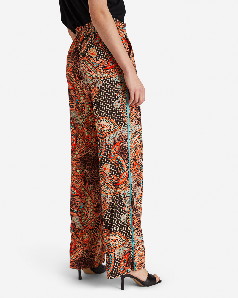 Paisley-Hose_orange_gemustert_Seite_412037_Milena LEICHTE VISKOSE-HOSE L