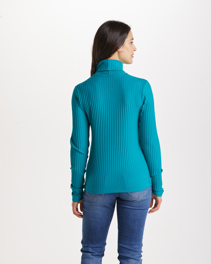 Shirt_smaragd_421098_Ava_hinten FIVE-POCKET-JEANS L