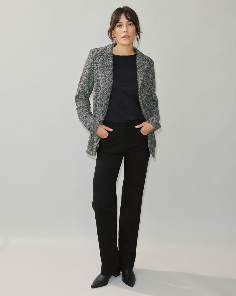 Leichter Bouclé-Blazer