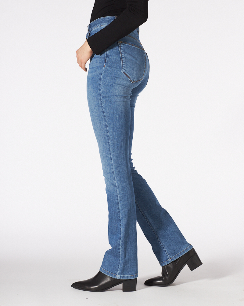 HIGH WAIST BOOTCUT-JEANS N