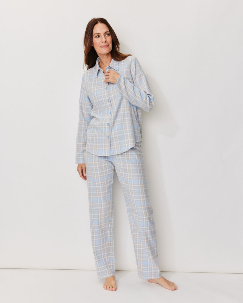 Weicher Karo-Pyjama N