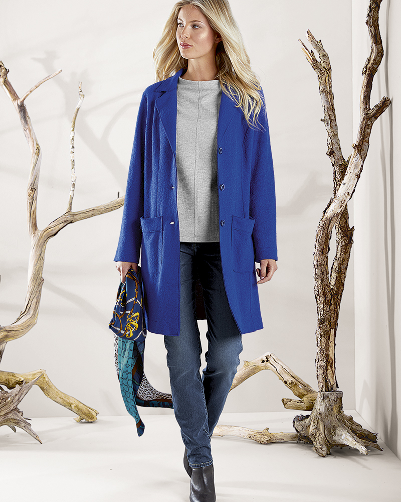 Jacke-Mantel-blau_classicblue_Jeans-blau_Shirt-grau_405074-405005-405052_10409 FIVE-POCKET-JEANS L