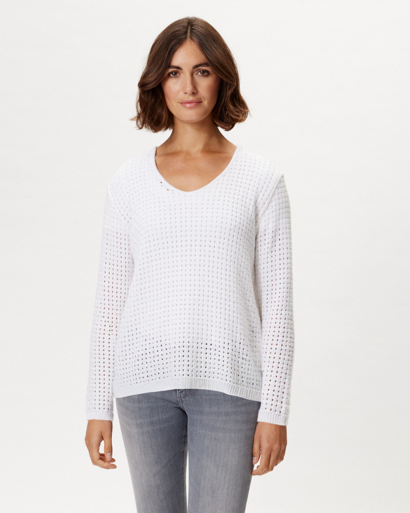 BEQUEMER LOCHMUSTER-PULLI