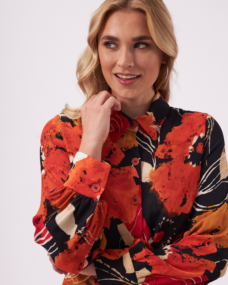 LANGES HEMDBLUSENKLEID