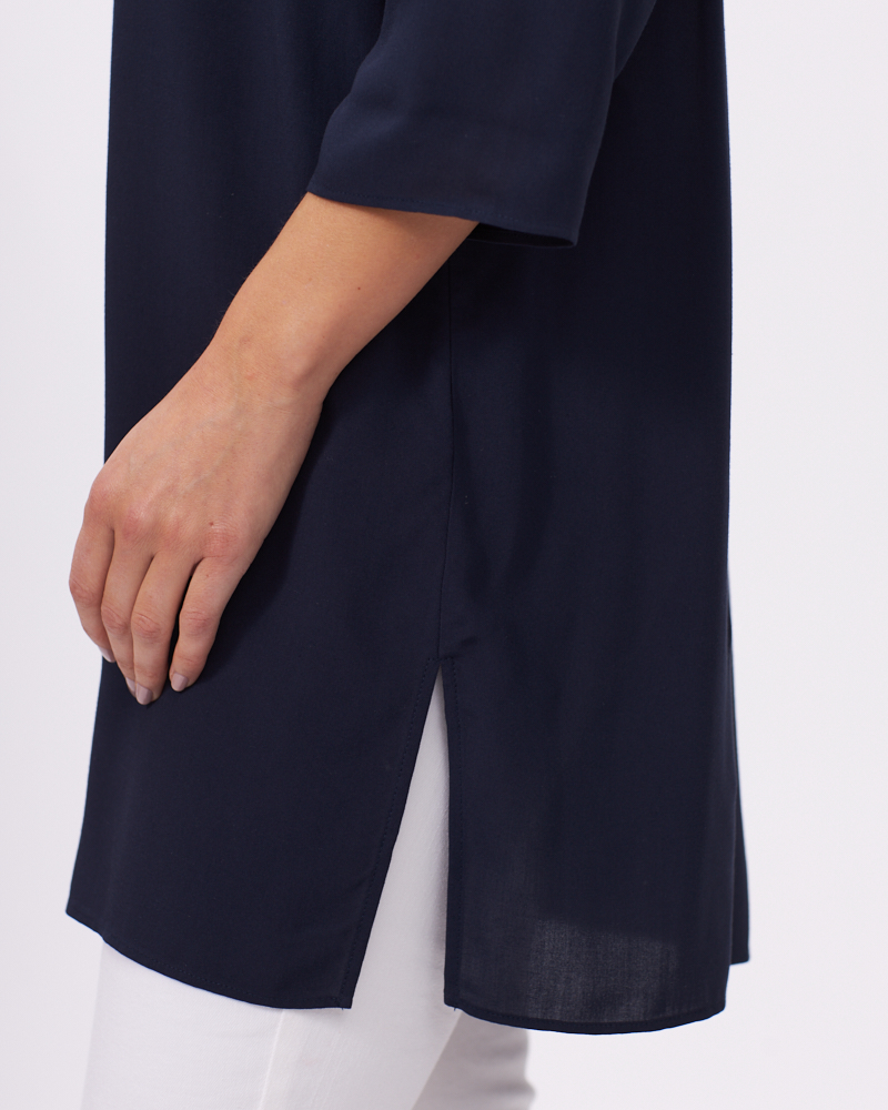 VISKOSE-LONGBLUSE VISKOSE-LONGBLUSE