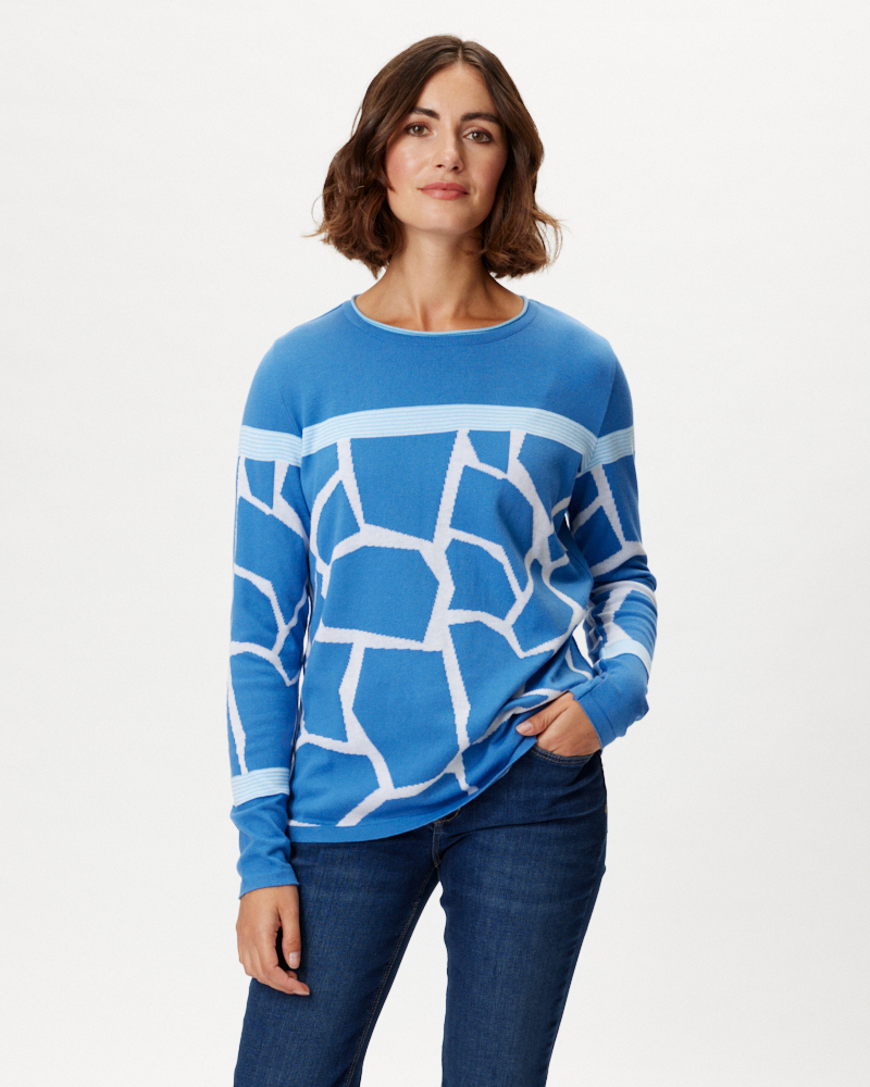 FEINSTRICK-PULLI MIT LANGARM