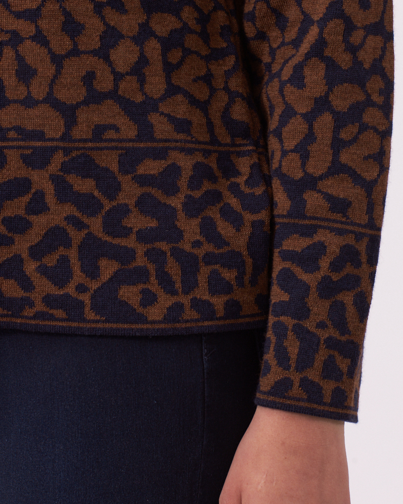 LOCKERER JACQUARD-PULLI