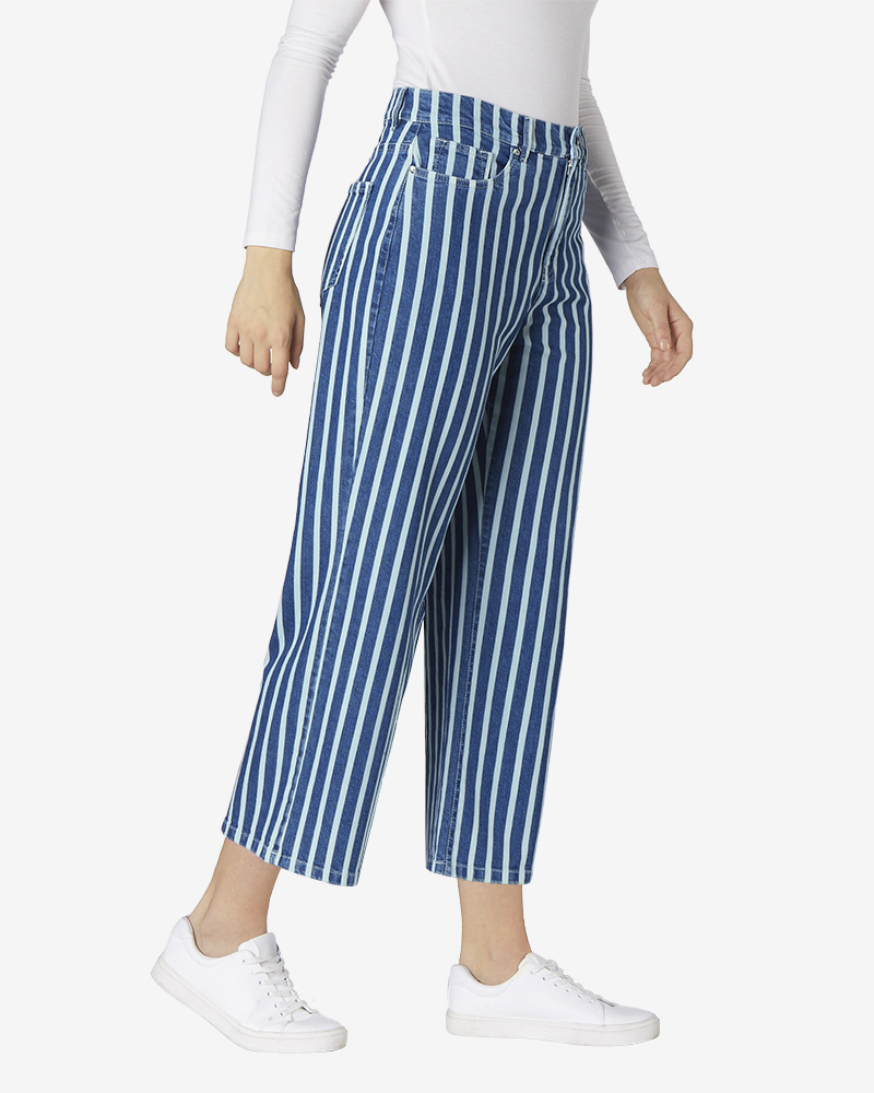 NACHHALTIGE STREIFEN-CULOTTE NACHHALTIGE STREIFEN-CULOTTE