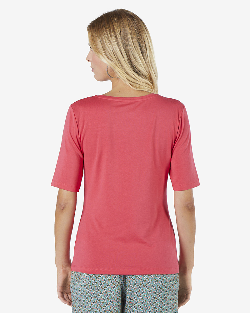 Shirt_rot_hinten_411064_Michigan SHIRT AUS JERSEYWARE