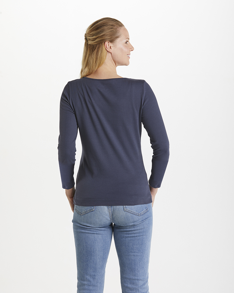 Langarmshirt_marine_421033_Lina_hinten BASIC-SHIRT VON SUNA