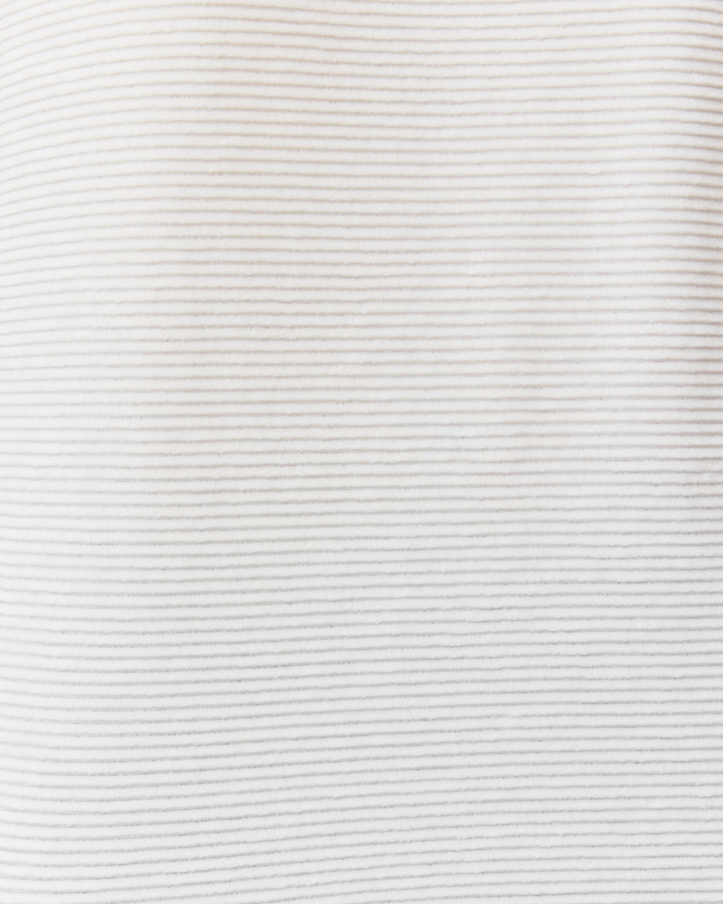 SWEATSHIRT AUS SAMTCORD