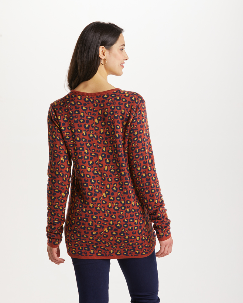 Pulli_braun_gemustert_421170_Leola_hinten PULLI MIT LEOMUSTER