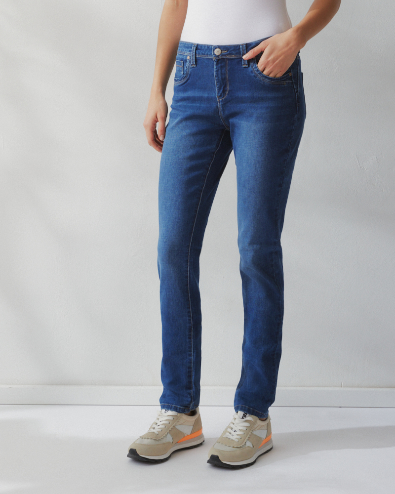 JEANS K VON RED BUTTON