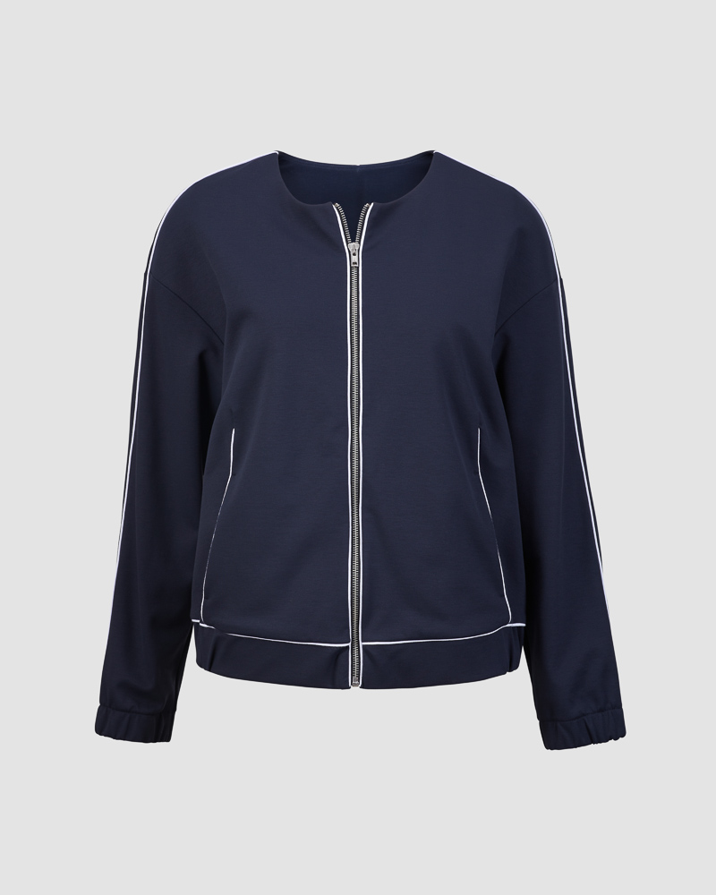 Blazer_marine_421159_Isabel_406030_vorn MODISCHER BLAZER VON SUNA