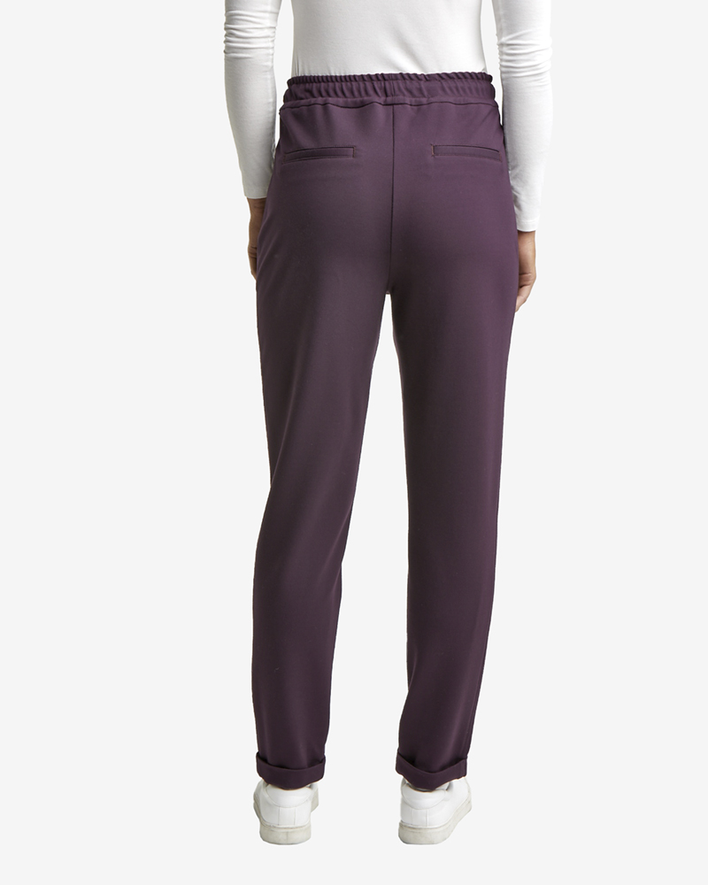 Joggpant_aubergine_421029_Nash_hinten MODISCHE JOGGPANT N