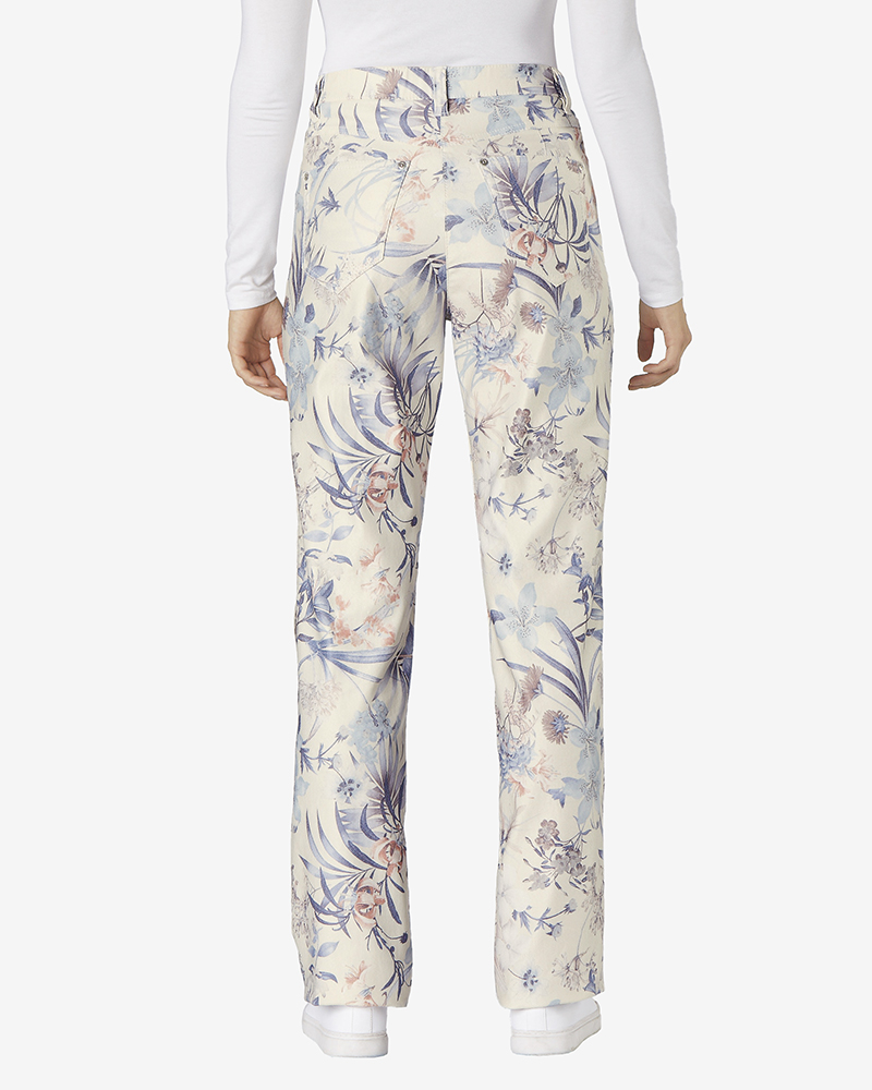 Hose-gebluemt_411132_Mae_N_37983 STRETCHHOSE N MIT FLORALEM DRUCK
