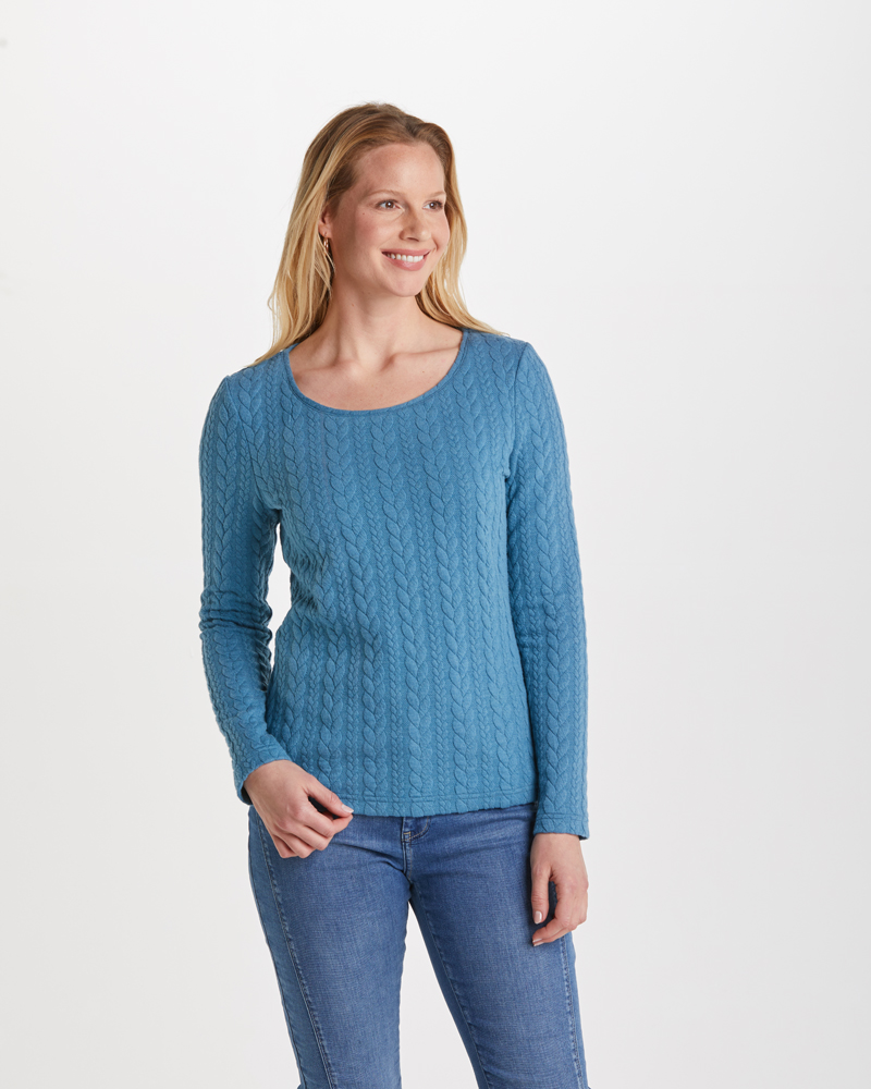 ZOPFMUSTER-PULLI