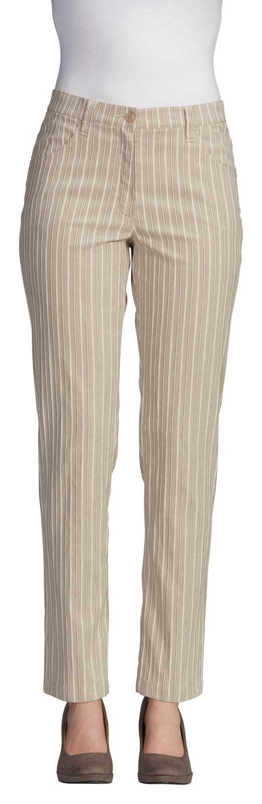 401114Daniela_11369 STRETCHHOSE L MIT STREIFEN