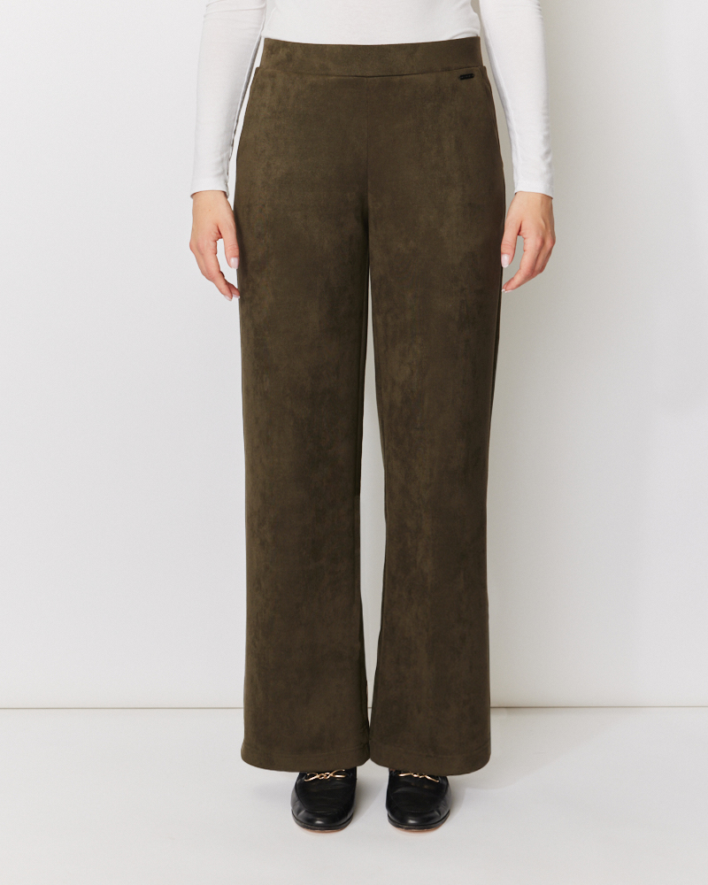 Veloursleder-Imitat-Hose N von BLUEBEERY