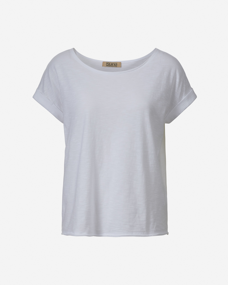 Basic-Shirt_weiss_412022_Eefe BASIC-SHIRT VON SUNA IN 2 FARBEN