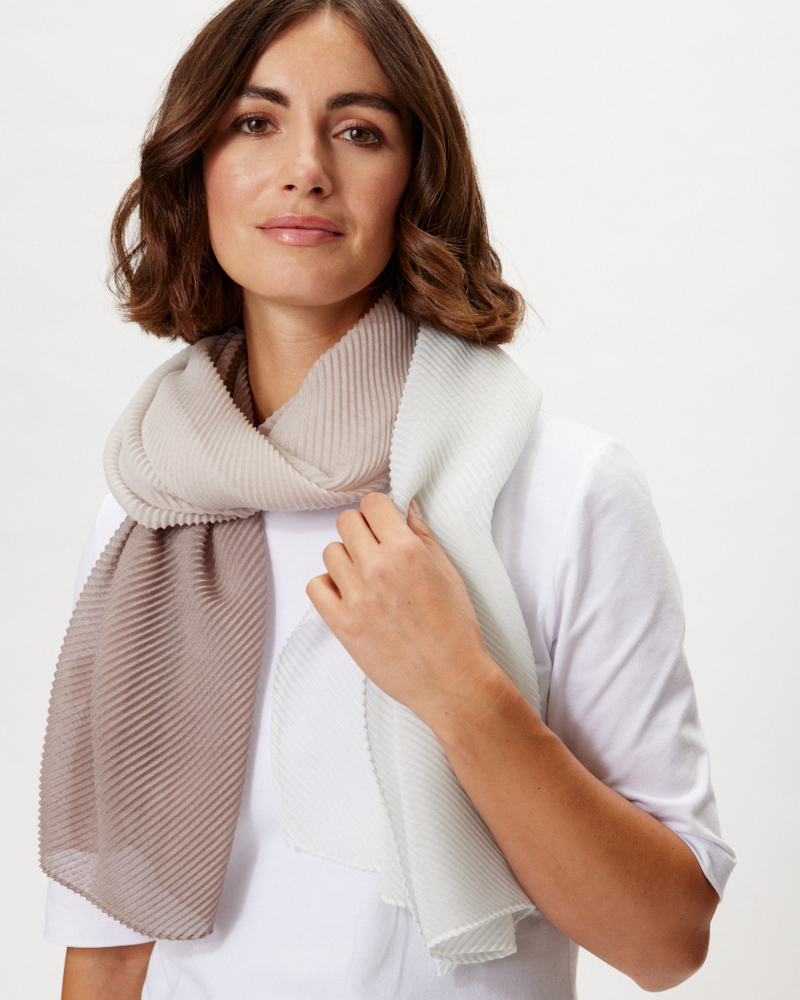 PLISSEE-SCHAL VON FRAAS