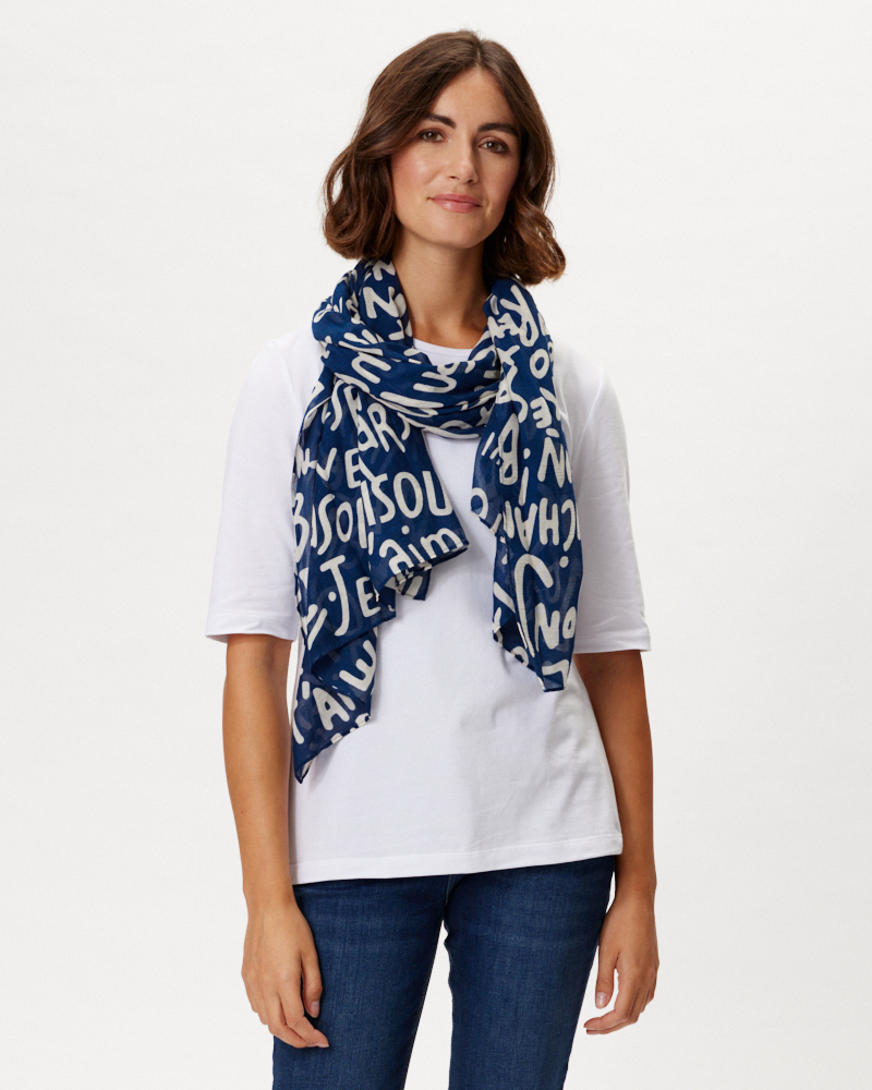 BUCHSTABEN-SCHAL VON CODELLO