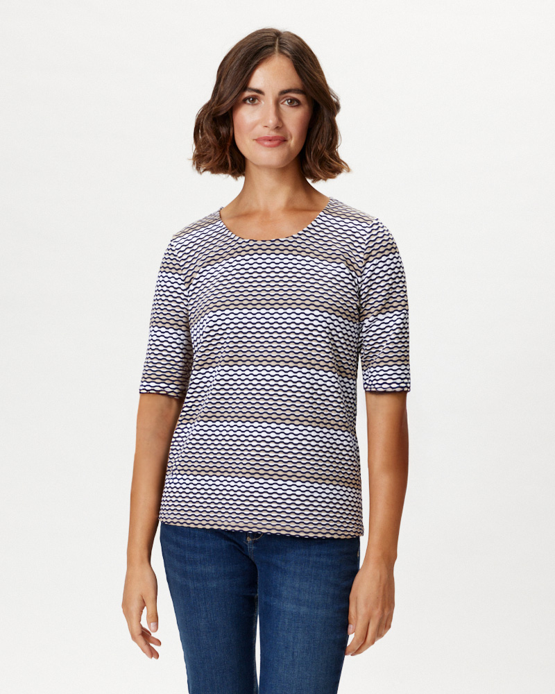 PFLEGELEICHTES STRUKTUR-SHIRT