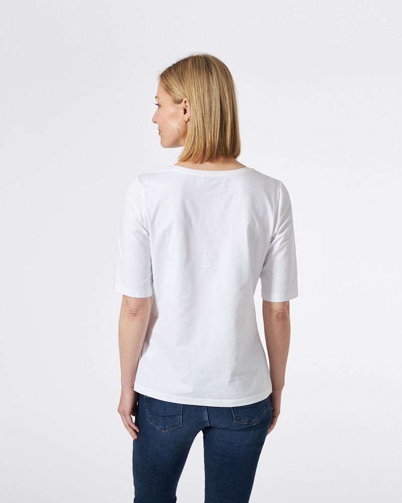 BASIC-SHIRT IN ZWEI FARBEN BASIC-SHIRT IN ZWEI FARBEN