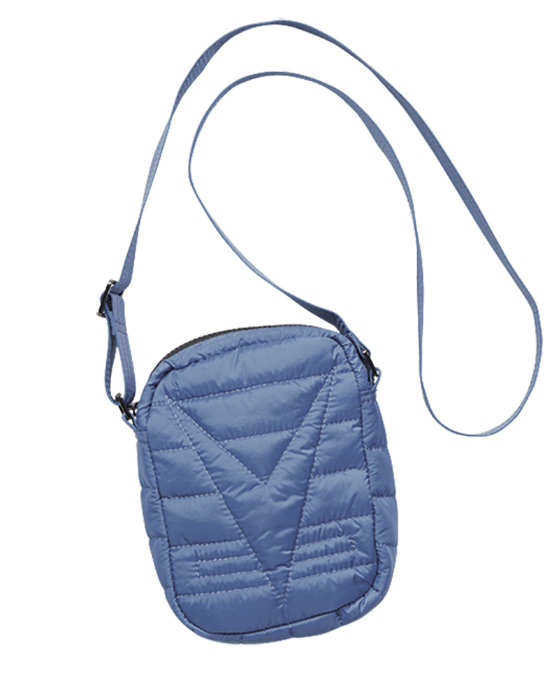 405055-Blau_Tasche GESTEPPTE UMHÄNGETASCHE