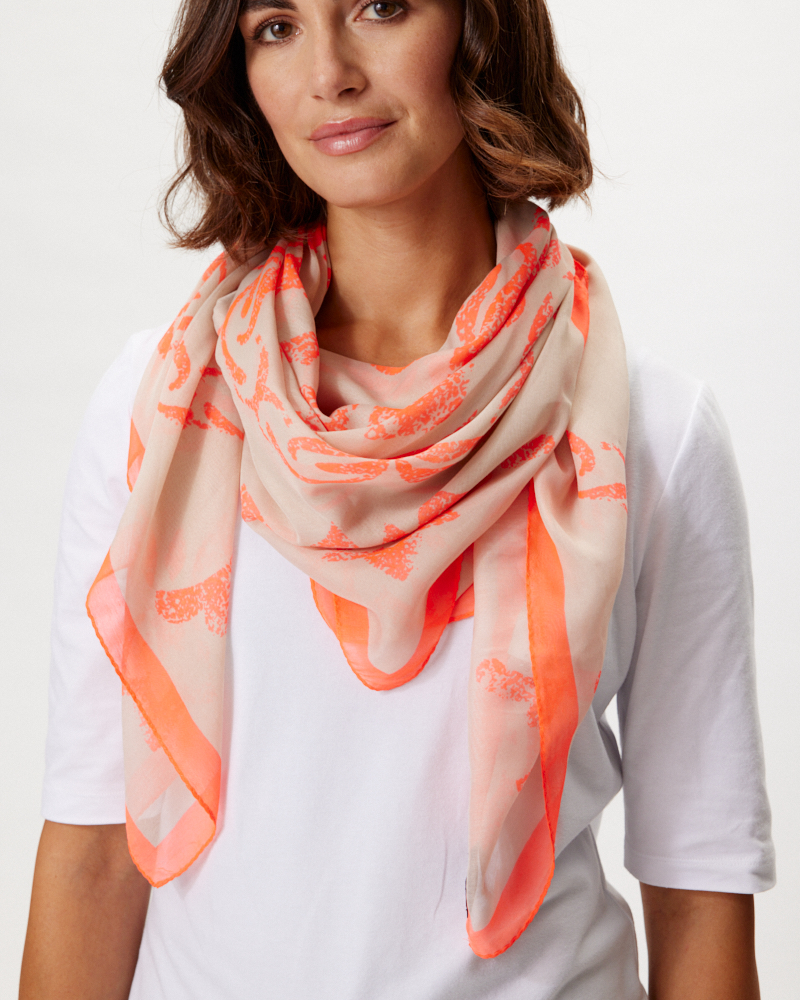 HALBTRANSPARENTER SCHAL VON FRAAS