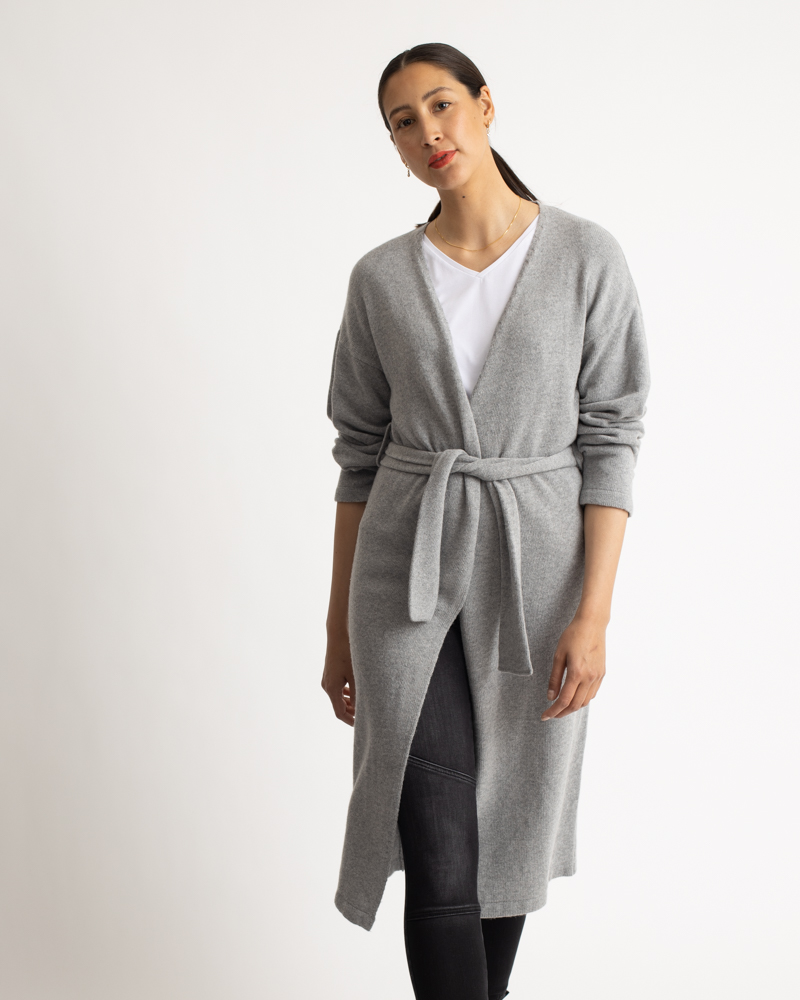 STRICKMANTEL MIT CASHMERE STRICKMANTEL MIT CASHMERE
