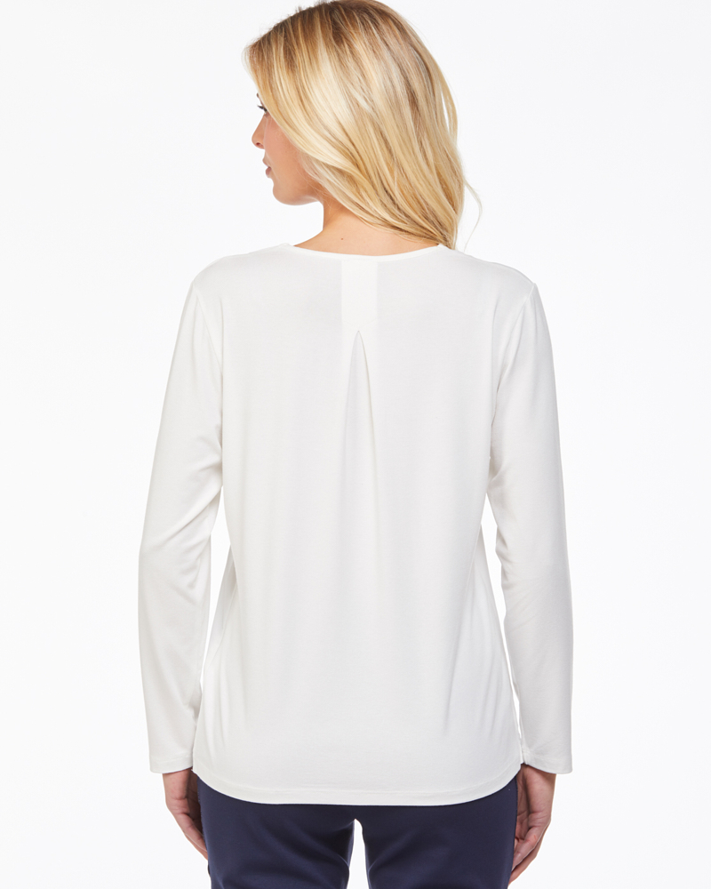 405096_500422RHN33VK95Qzl LEGERE BLUSE IM MATERIALMIX