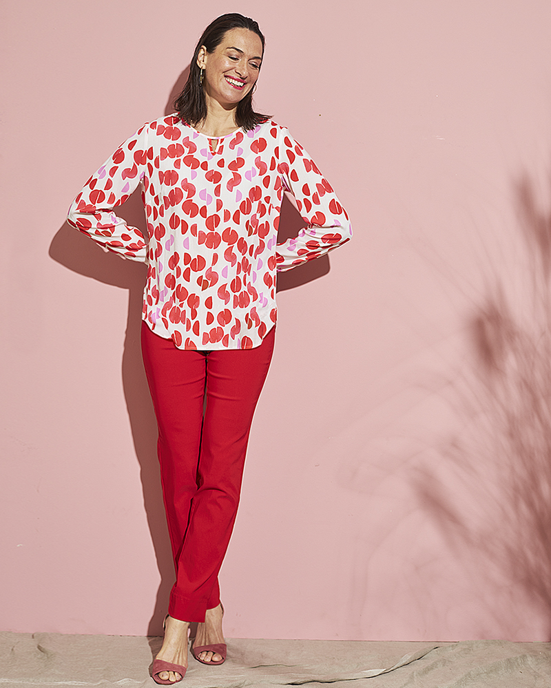 LEICHTE VISKOSEBLUSE LEICHTE VISKOSEBLUSE