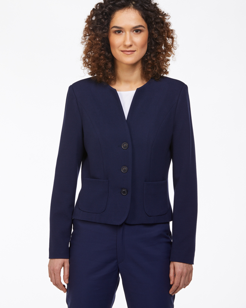 405030_50048aqkK9IeZyfceu BLAZER AUS STRUKTUR-MATERIAL