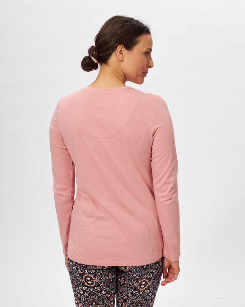 LANGARMSHIRT IN ZWEI FARBEN LANGARMSHIRT IN ZWEI FARBEN