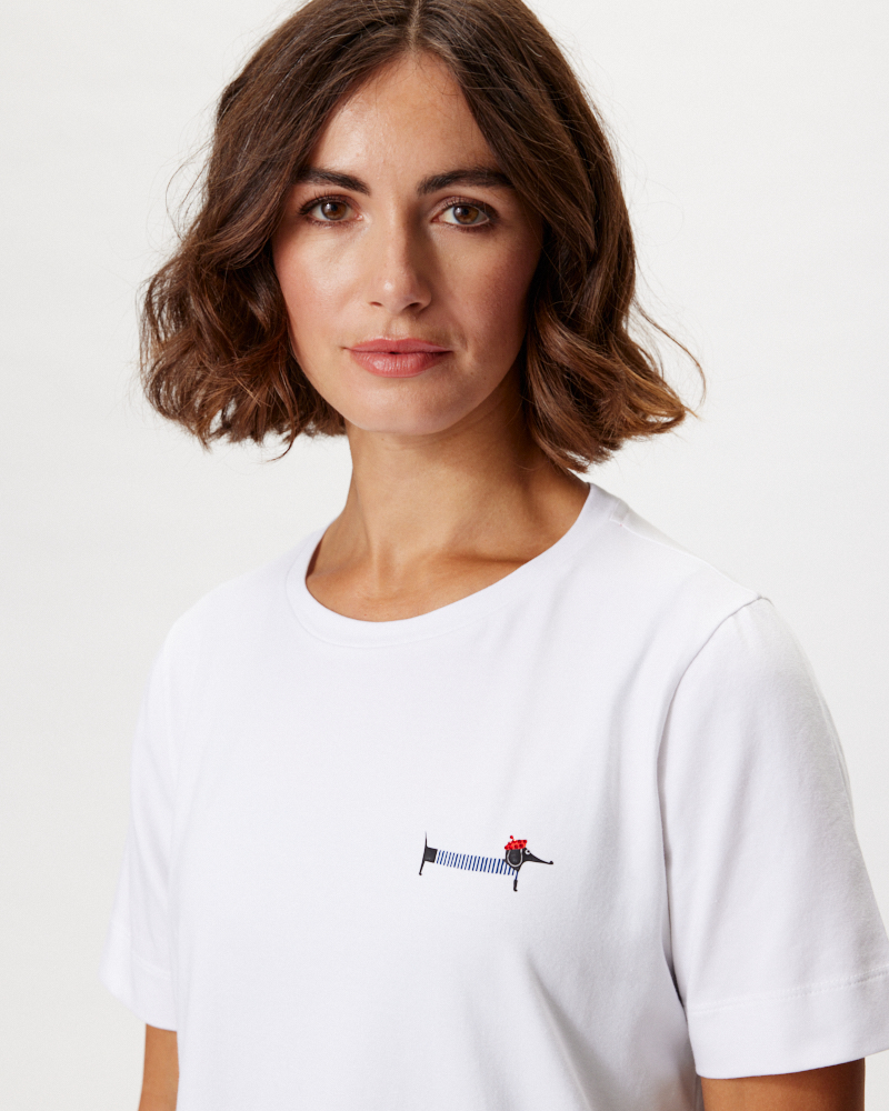 SHIRT MIT DACKEL-MOTIV